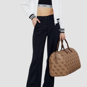 f2ff77ed2e4293b6ab71c8947e9bf5eea6d157d4 GUESS Czarny damski top sportowy Aline