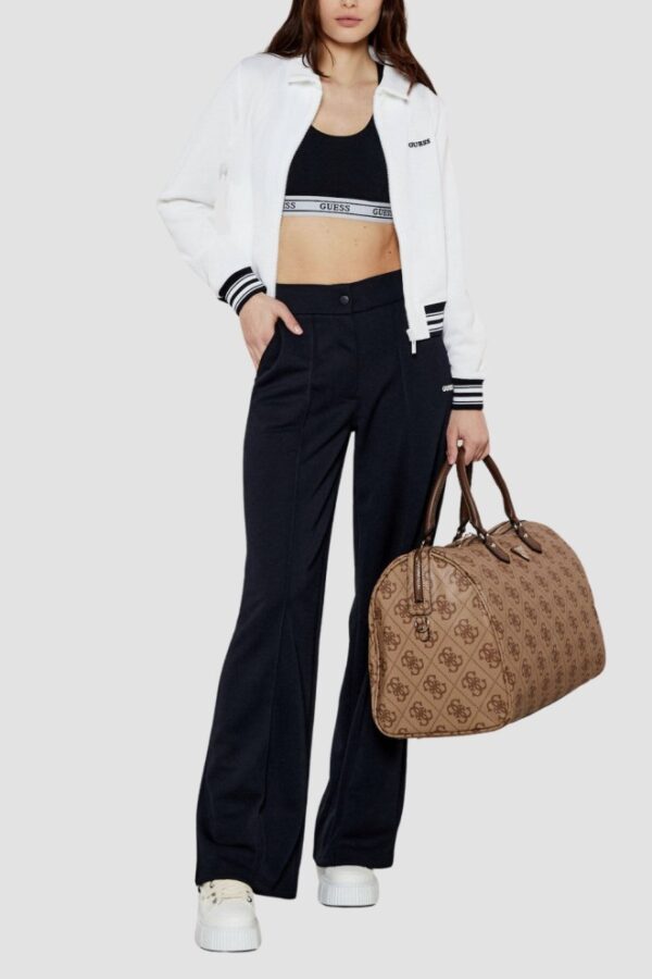 GUESS Czarny damski top sportowy Aline