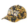 VERSACE JEANS COUTURE Złota bawełniana czapka z daszkiem The Middle