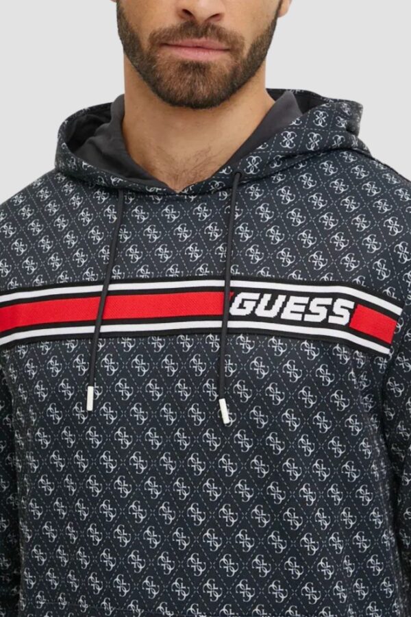 GUESS Czarna męska bluza New Korbin