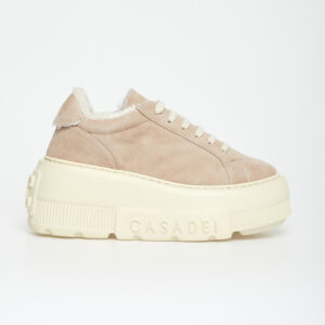 Sneakersy damskie zamszowe CASADEI