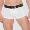 ARMANI EXCHANGE Białe bokserki 3PACK
