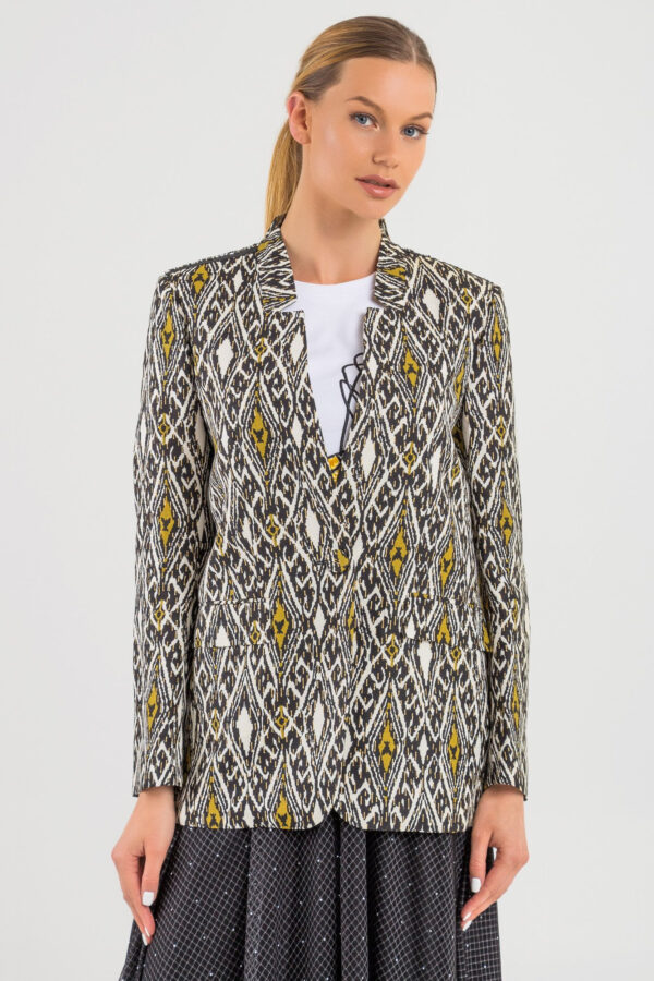 Żakiet lniany PATRIZIA PEPE