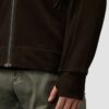 C.P. COMPANY Czarna męska bluza Hooded Open