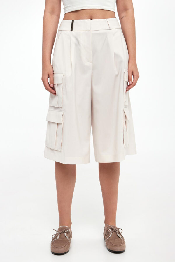 Bermudy damskie wełniane PESERICO