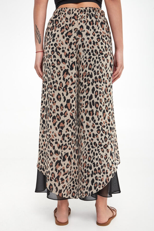 Spodnie damskie w panterkę JOSEPH RIBKOFF