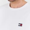 TOMMY JEANS Biały męski longsleeve