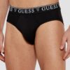 GUESS Zestaw czarnej męskiej bielizny slipy 5 Pack