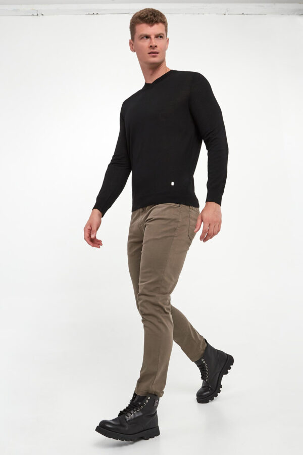 Sweter męski z wełny merino LIU JO