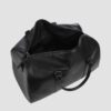 VALENTINO Czarna torba podróżna z ekoskóry Horizon