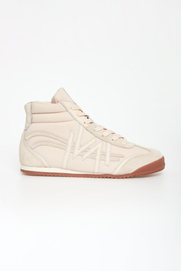 Sneakersy damskie zamszowe Gregory MARELLA MONOCHROME