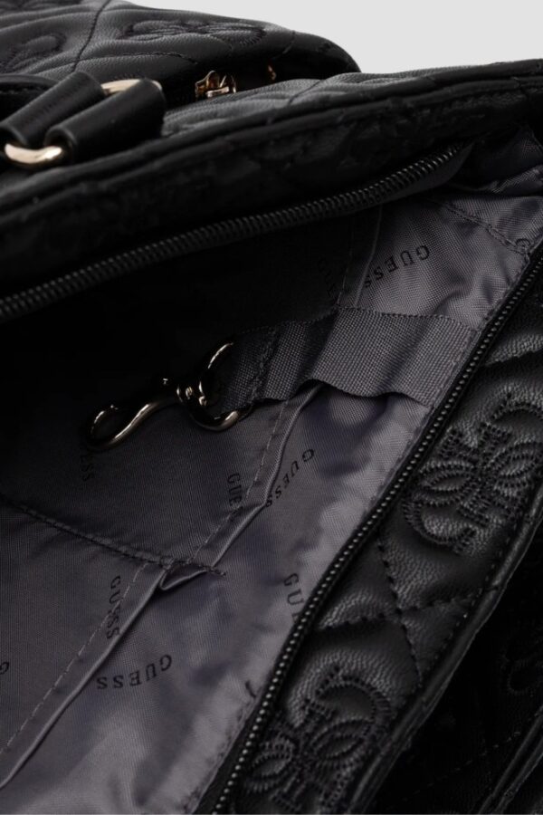 GUESS Czarna damska podróżna torebka Adelasia