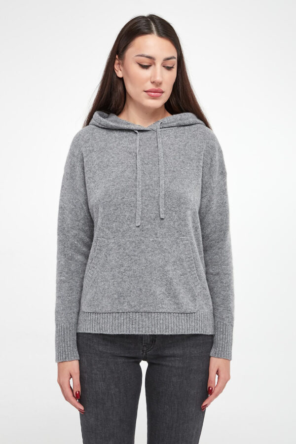 f5efb28d9da9a59bf12dcae2385a65efe146b4d7 Sweter damski z kapturem Scenico WEEKEND MAX MARA