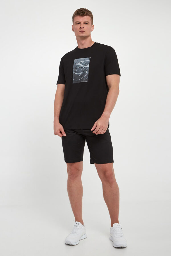 T-shirt męski z logo ARMANI EXCHANGE