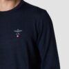AERONAUTICA MILITARE Granatowy sweter męski Merino