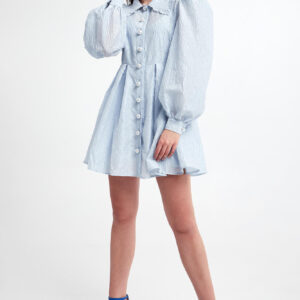 f729035256a7ecd20155c2c4bd124f28578ab406 Sukienka z kołnierzykiem CUSTOMMADE