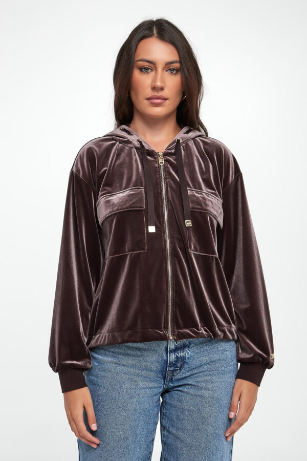 Bluza damska welurowa LIU JO