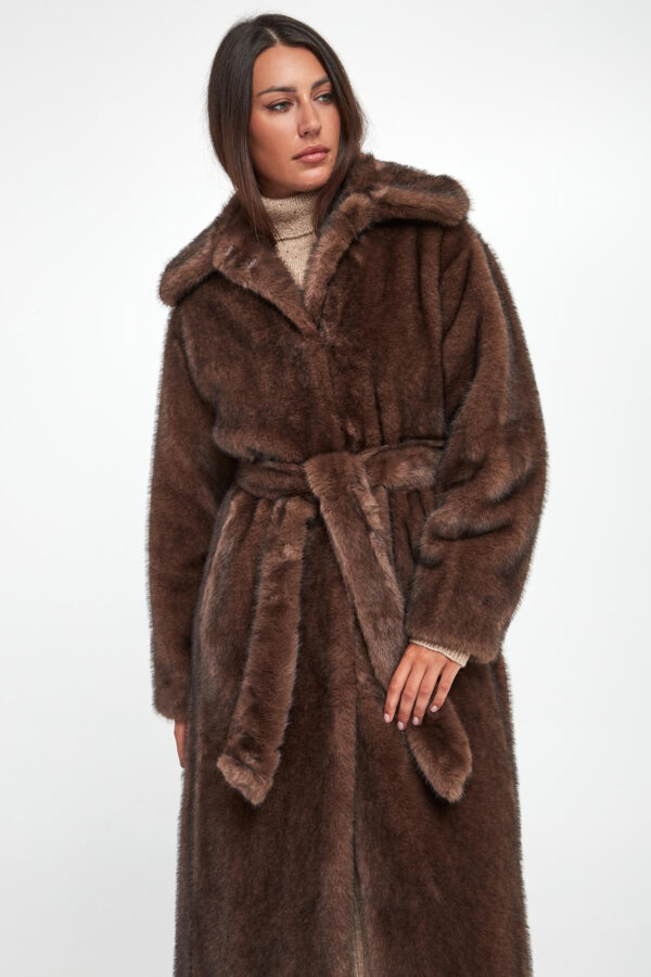 f851c5c8b35def3af63b821fa5012534347afcc0 Kożuch damski TWINSET ACTITUDE