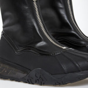 Botki damskie wysoką cholewką DKNY