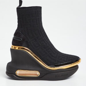 Botki damskie na koturnie BALMAIN