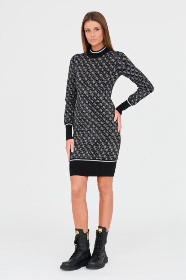 GUESS Czarna damska sukienka