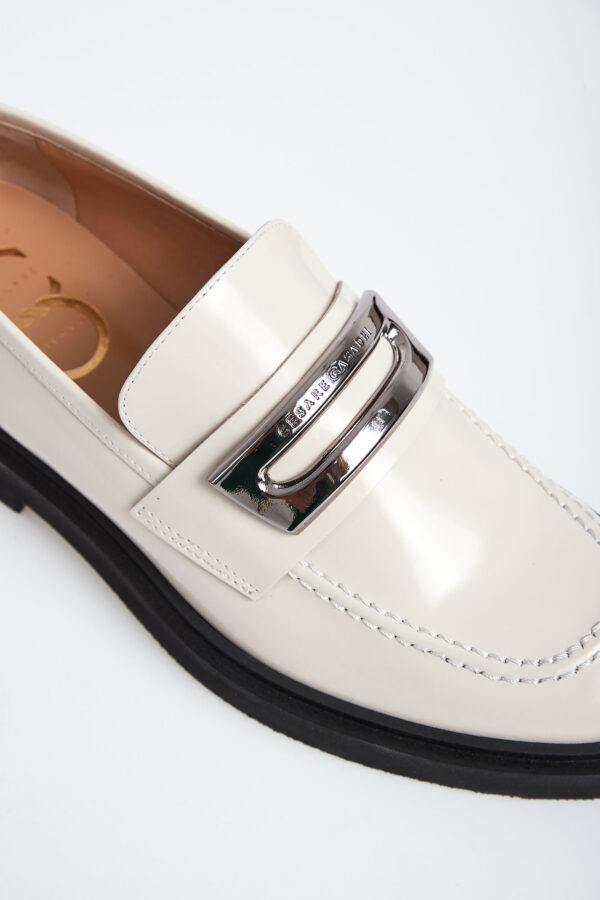 f963a227daec07b1f8674a8202729723b3bddb68 Mokasyny damskie skórzane CESARE CASADEI