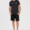 ARMANI EXCHANGE Czarne męskie shorty Bermudy