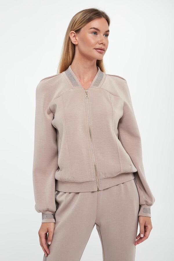 f9ce1afe6eb23d3224d4f88d02bc4dc26da1c2a1 Bluza damska z kryształkami LIU JO