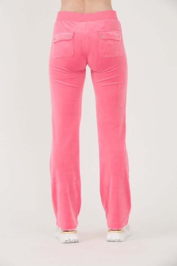 JUICY COUTURE Różowe damskie spodnie dresowe Del Ray Pocketed Pant