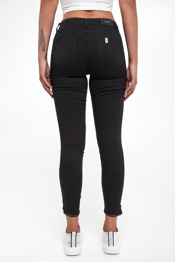 fa146aefa28916e427dfa9cb5ce1073a09a0a871 Jeansy damskie z cekinami LIU JO