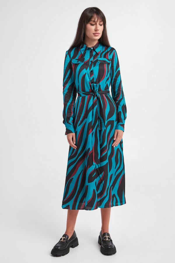 Sukienka szmizjerka Assente PINKO