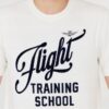 AERONAUTICA MILITARE Biały bawełniany t-shirt męski