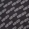 KENZO Czarny t-shirt męski monogram oversize