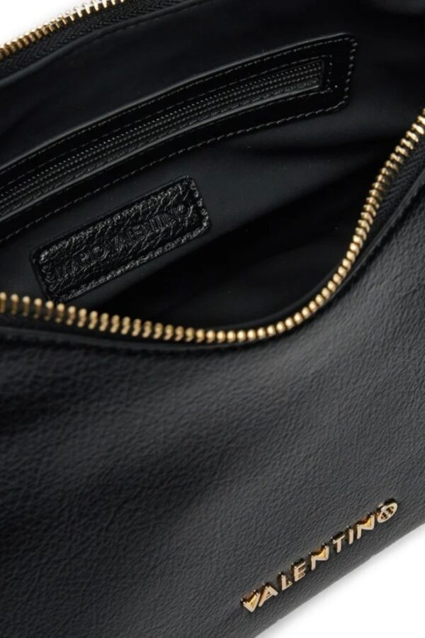 VALENTINO Czarna damska torebka Kalimba Hobo Bag z saszetką