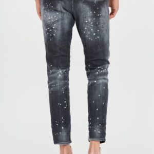 DSQUARED2 Czarne męskie jeansy Skater Jean, Rozmiar 54