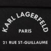 KARL LAGERFELD Czarna męska nerka K/rsg Nylon Bumbag