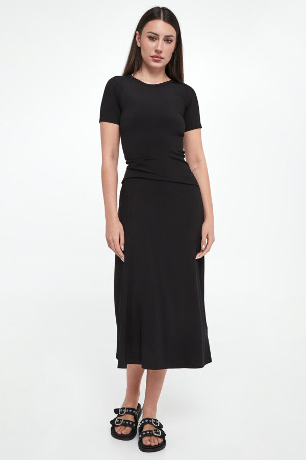 fc9b235e1ce8bf8249d37b9984fa40d4c1d32f50 Sukienka z marszczeniem Norois MARELLA MONOCHROME