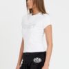 JUICY COUTURE Biały damski t-shirt Ryder Rodeo Fitted
