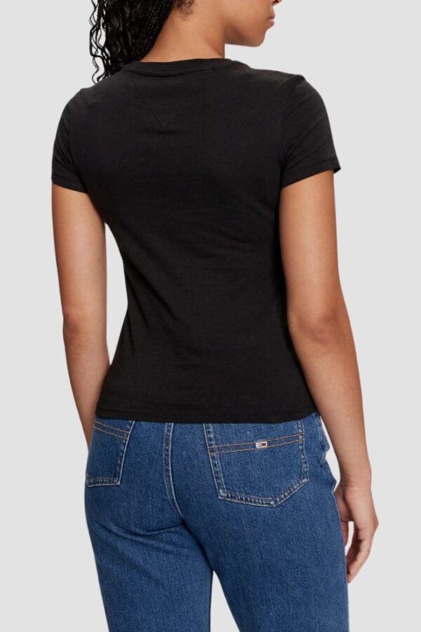 TOMMY JEANS Czarny damski t-shirt