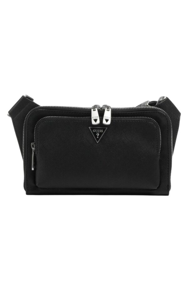 GUESS Czarna męska saszetka Milano Bumbag