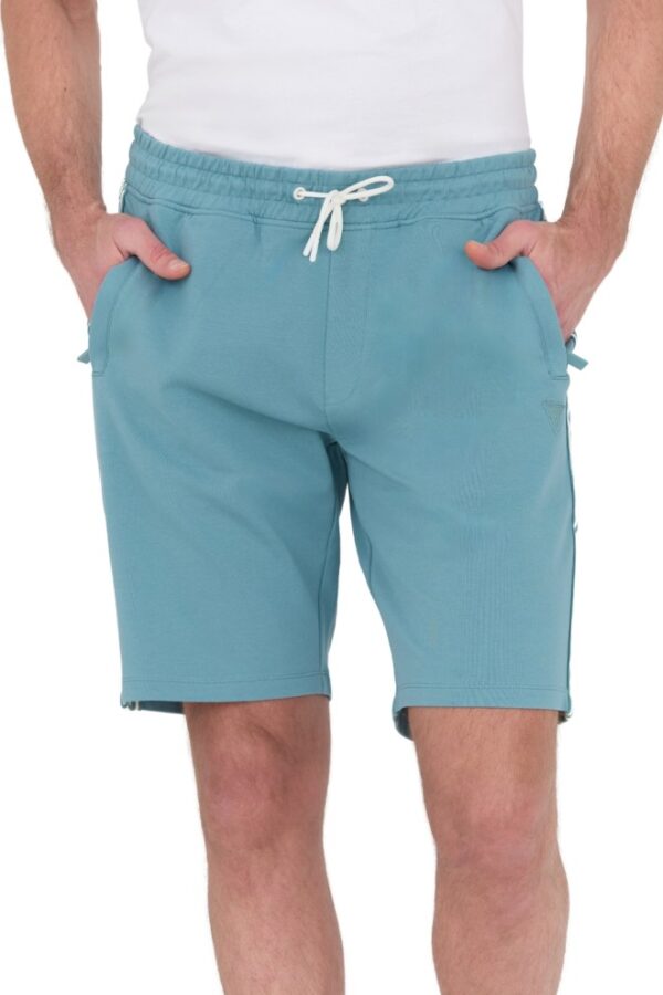 GUESS Turkusowe męskie shorty Arlo