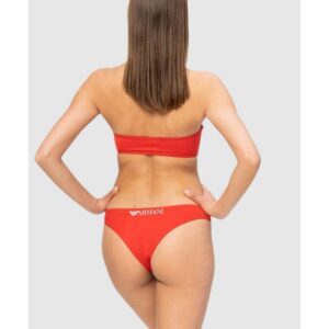fdfd130aadc4f19fc0e0c7506bad67bd766d5e41 EMPORIO ARMANI Czerwone bikini z białym logo