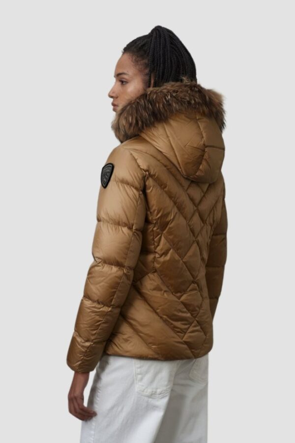 BLAUER Brązowa kurtka damska Alicia Short Jackets