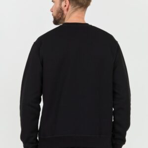 fe4cb539aec8c6a1433451f87aed7d0dde6e09fd DSQUARED2 Czarna męska bluza Icon Splash Cool Fit Crewneck