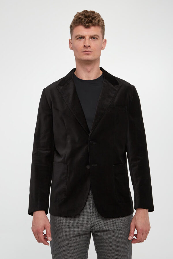 fe764e9de10bd638eb0de7e326083d3fc4d0d7c9 Marynarka męska welurowa LIU JO