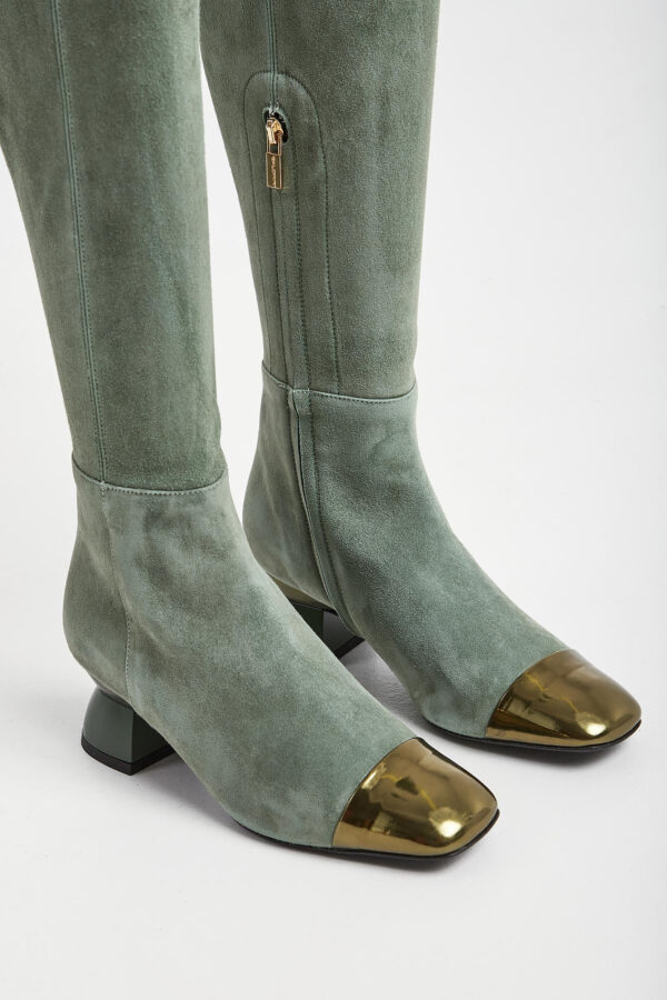 Kozaki maxi skórzane BALDININI