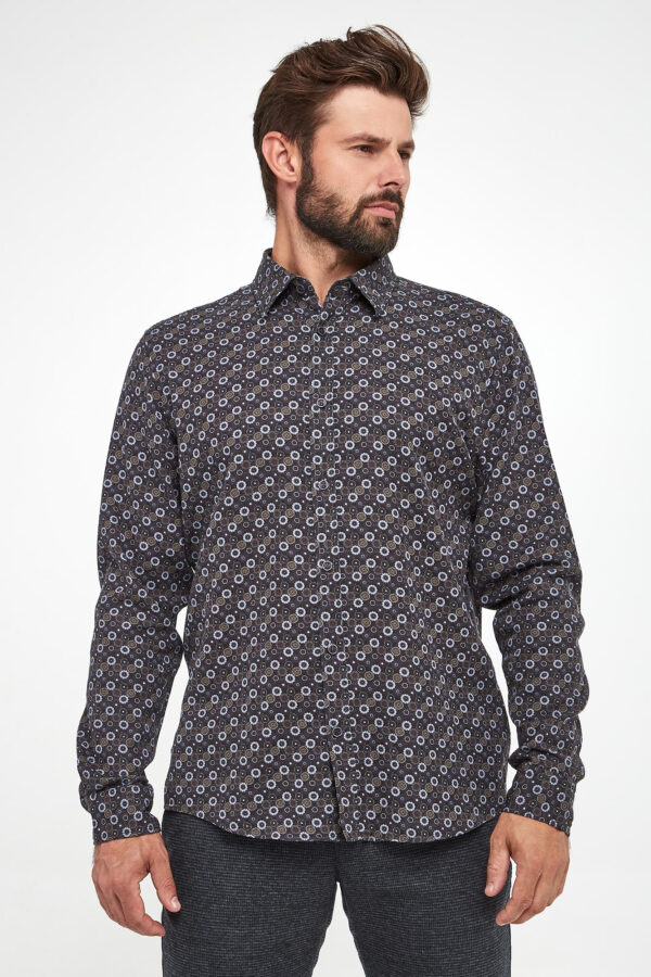 Koszula męska ze wzorem Hanson2-W JOOP! JEAN