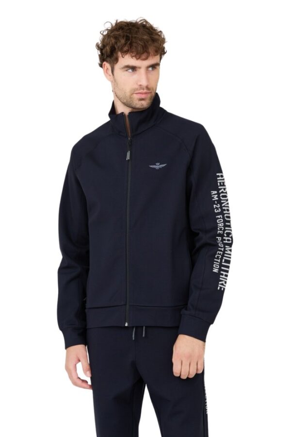 AERONAUTICA MILITARE Granatowa męska bluza