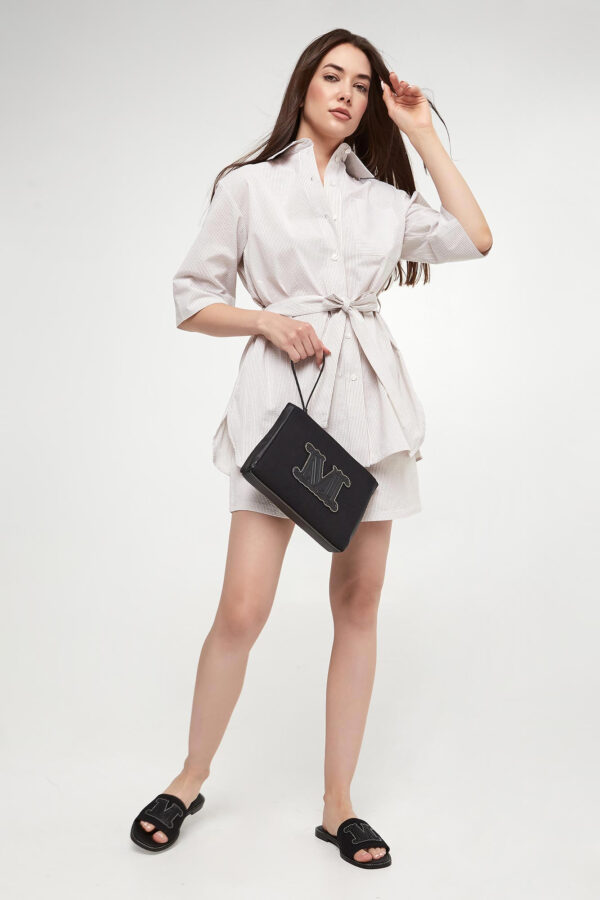 ff02b37f6a437f10d46253145a6a22ba1e0221a7 Koszula damska w paski Texas MAX MARA LEISURE