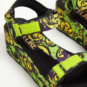 Sandały damskie na platformie VERSACE JEANS COUTURE